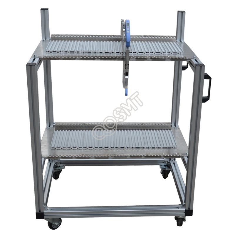 JUKI Aluminum EF Feeder Cart,Feeder Trolley for JUKI 3010 3020 Pick And Place Machine