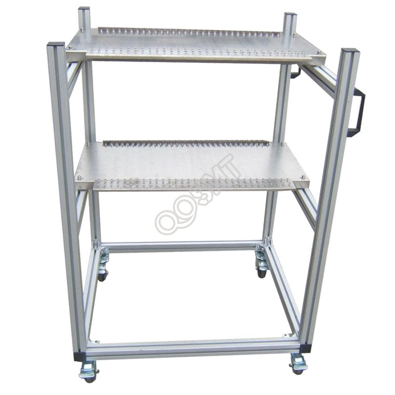 Panasonic NPM/CM602 Aluminum Feeder Cart, Feeder Storage Cart , Feeder Trolley for Panasonic CM402 CM602 NPM Pick And Place Machine